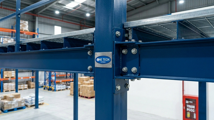 Thanh beam kệ sàn mezzanine Ninh Bình
