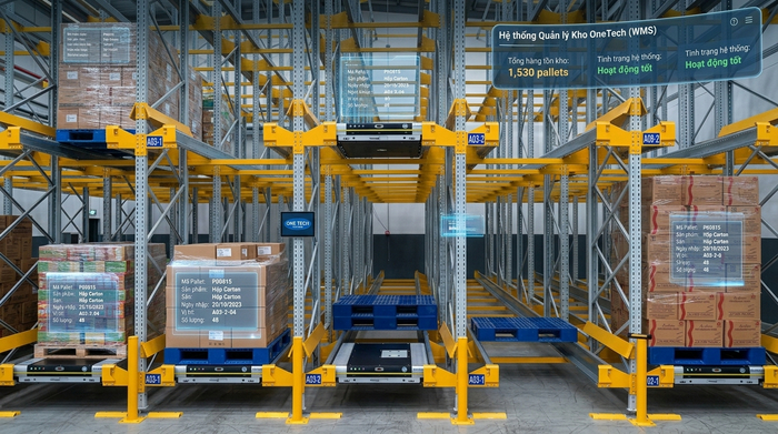 Tích hợp hệ thống quản lý tồn kho WMS với kệ Radio Shuttle
