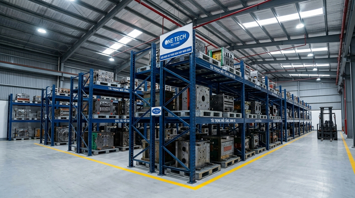 Kệ khuôn cố định chịu tải cao Kệ khuôn cố định chịu tải cho kho khuôn tại Ninh Bình