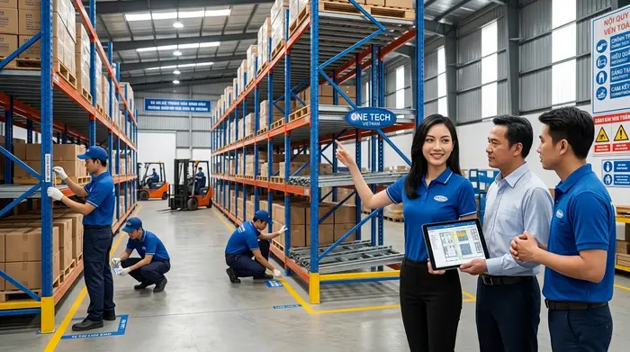 Khảo sát lắp đặt kệ push back Ninh Bình Khảo sát và lắp đặt kệ push back Ninh Bình theo mặt bằng kho thực tế