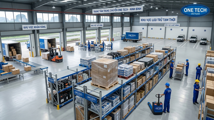 Kho trung chuyển Ninh Bình gần tuyến vận tải và khu công nghiệp