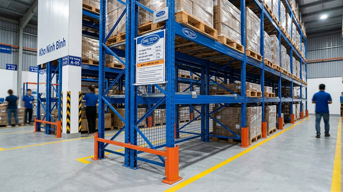 Phụ kiện an toàn cho hệ kệ Selective trong kho Ninh Bình Phụ kiện an toàn cho hệ kệ Selective trong kho Ninh Bình