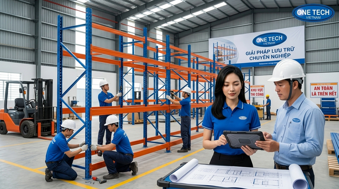 Quy trình lắp đặt kệ kho công nghiệp Ninh Bình Quy trình lắp đặt kệ kho công nghiệp tại Ninh Bình từ khảo sát đến nghiệm thu