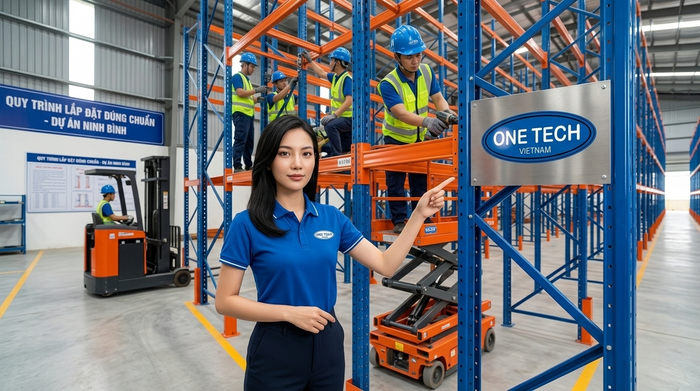 Quy trình lắp đặt kệ narrow aisle Ninh Bình từ khảo sát đến bàn giao