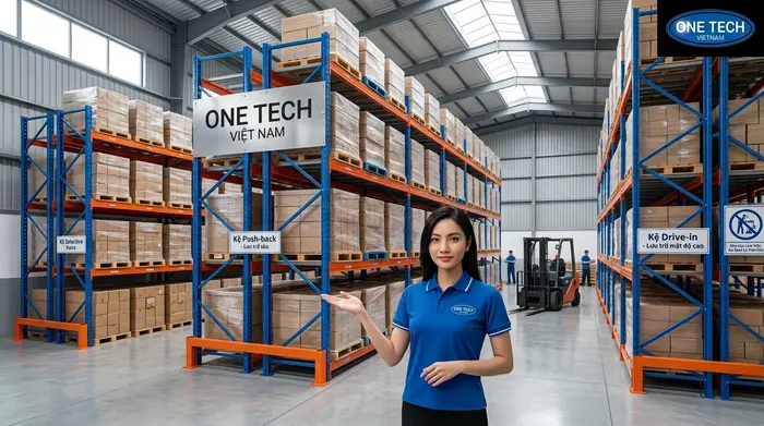So sánh kệ push back Ninh Bình và kệ công nghiệp So sánh kệ push back Ninh Bình với các loại kệ công nghiệp phổ biến