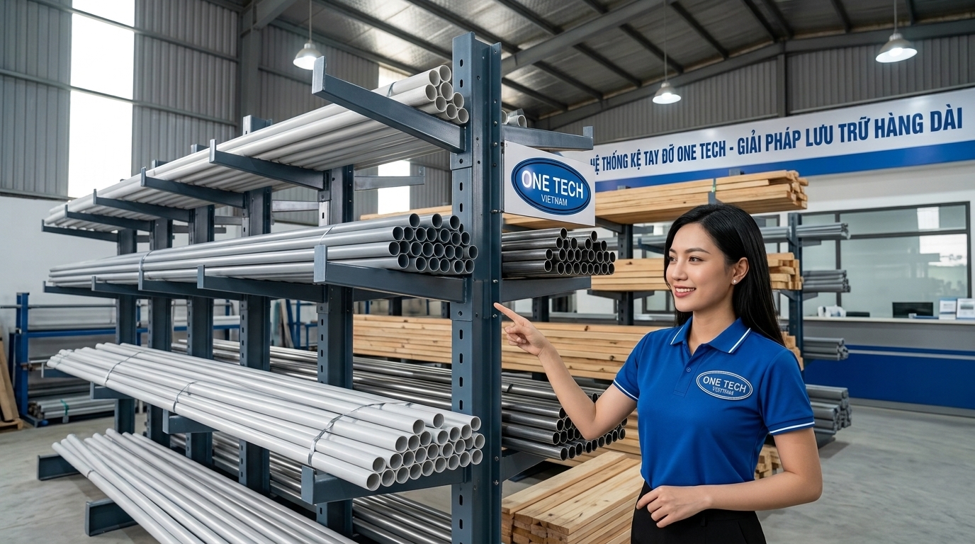 Tư vấn kệ tay đỡ Ninh Bình OneTech Tư vấn lựa chọn kệ tay đỡ Ninh Bình phù hợp kho hàng và cửa hàng