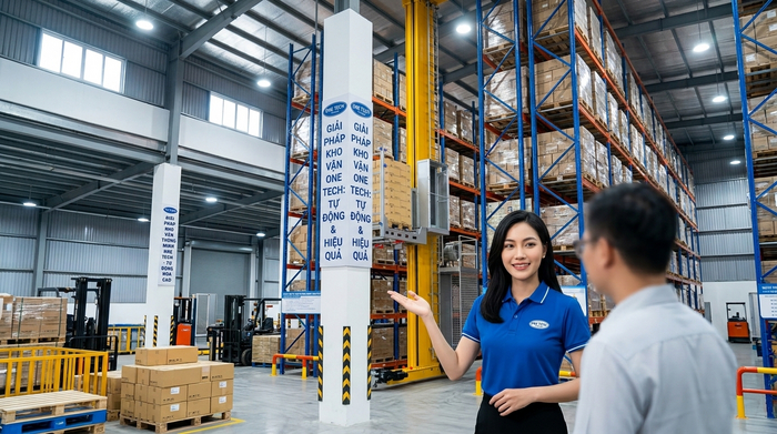 Kệ kho hàng Ninh Bình tư vấn Stacker-Crane Tư vấn Stacker-Crane Ninh Bình bởi Kệ kho hàng Ninh Bình OneTech