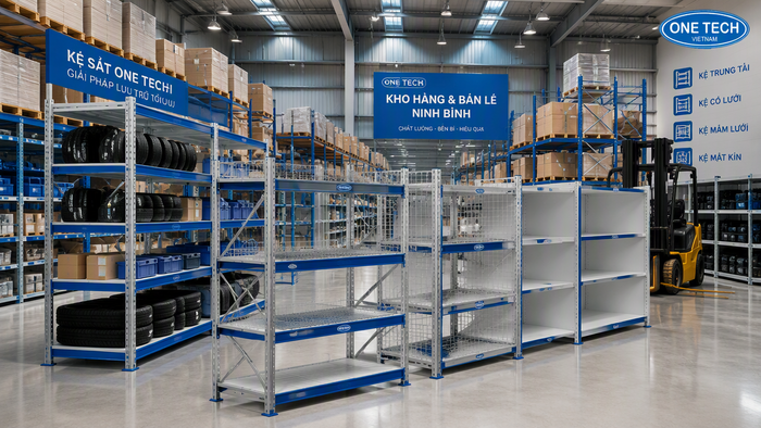 Các kiểu kệ xếp chồng cho kho hàng Các kiểu kệ xếp chồng cho kho hàng và cửa hàng tại Ninh Bình