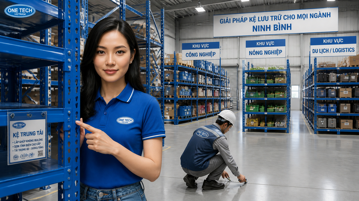 Lựa chọn kệ kho logistics theo từng ngành hàng tại Ninh Bình