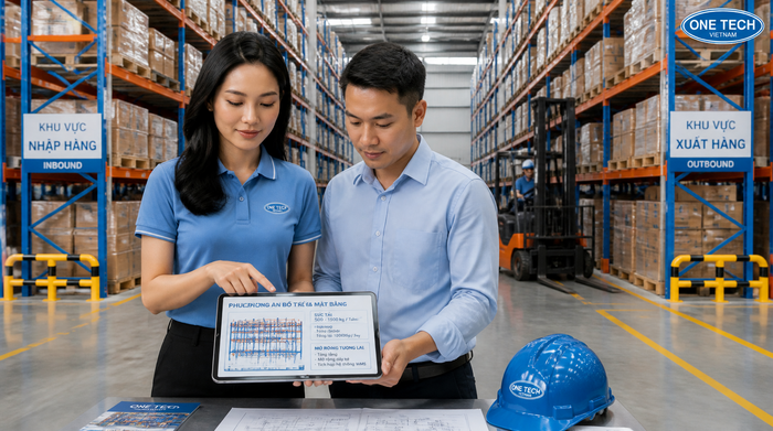 Hệ thống kệ kho logistics hoàn thiện cho doanh nghiệp tại Ninh Bình