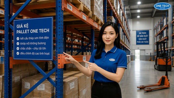 Kệ hạng nặng cho kho pallet Ninh Bình Kệ pallet hạng nặng cho kho công nghiệp tại Ninh Bình