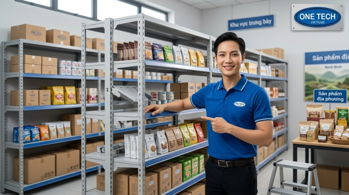 Kệ tải trọng nhẹ Ninh Bình cho kho nhỏ và cửa hàng Kệ tải trọng nhẹ Ninh Bình sử dụng trong kho nhỏ