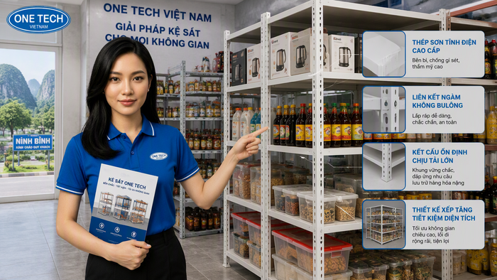 Kệ xếp chồng cho cửa hàng bán lẻ ở Ninh Bình Kệ xếp chồng cho cửa hàng bán lẻ ở Ninh Bình giúp tối ưu diện tích