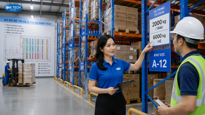 Giải pháp tối ưu không gian kho du lịch Ninh Bình Giải pháp tối ưu không gian kho du lịch tại Ninh Bình bằng kệ chứa hàng